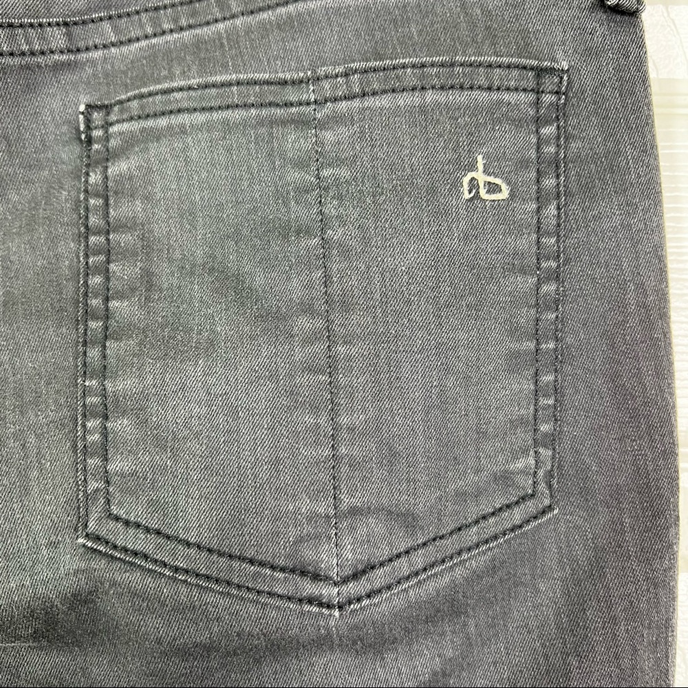 Rag & Bone Shoreditch Skinny Grey Coated Legging Jeans Size 31 - Picture 7 of 11